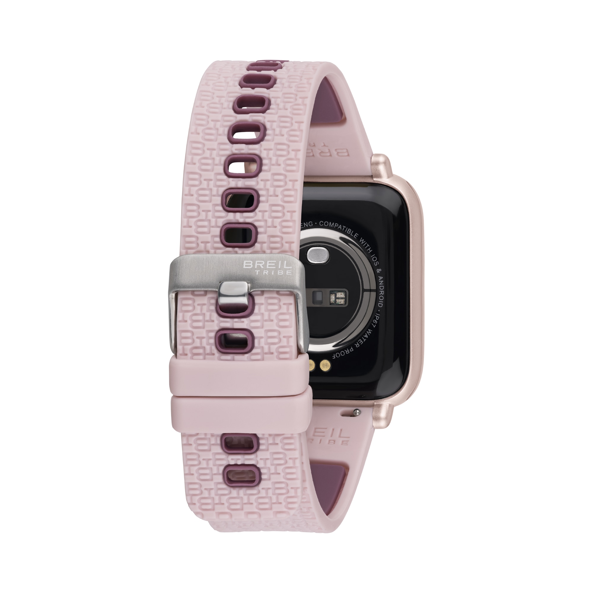 SBT-1 - SMARTWATCH WITH DOUBLE STRAP AND IP ROSE CASE - 5 - EW0603 | Breil
