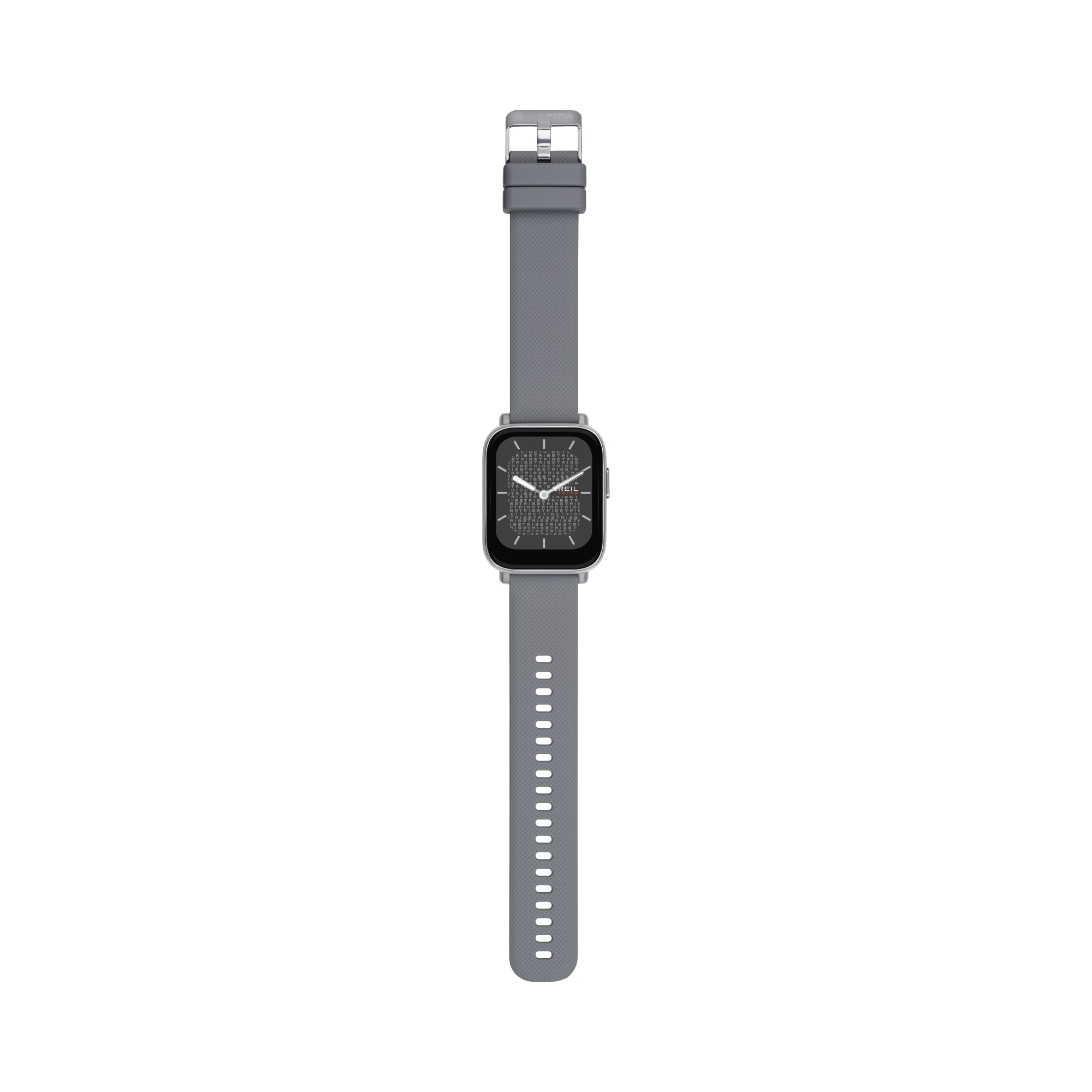 SBT-1 - SMARTWATCH WITH DOUBLE STRAP AND SILVER CASE - 8 - EW0605 | Breil