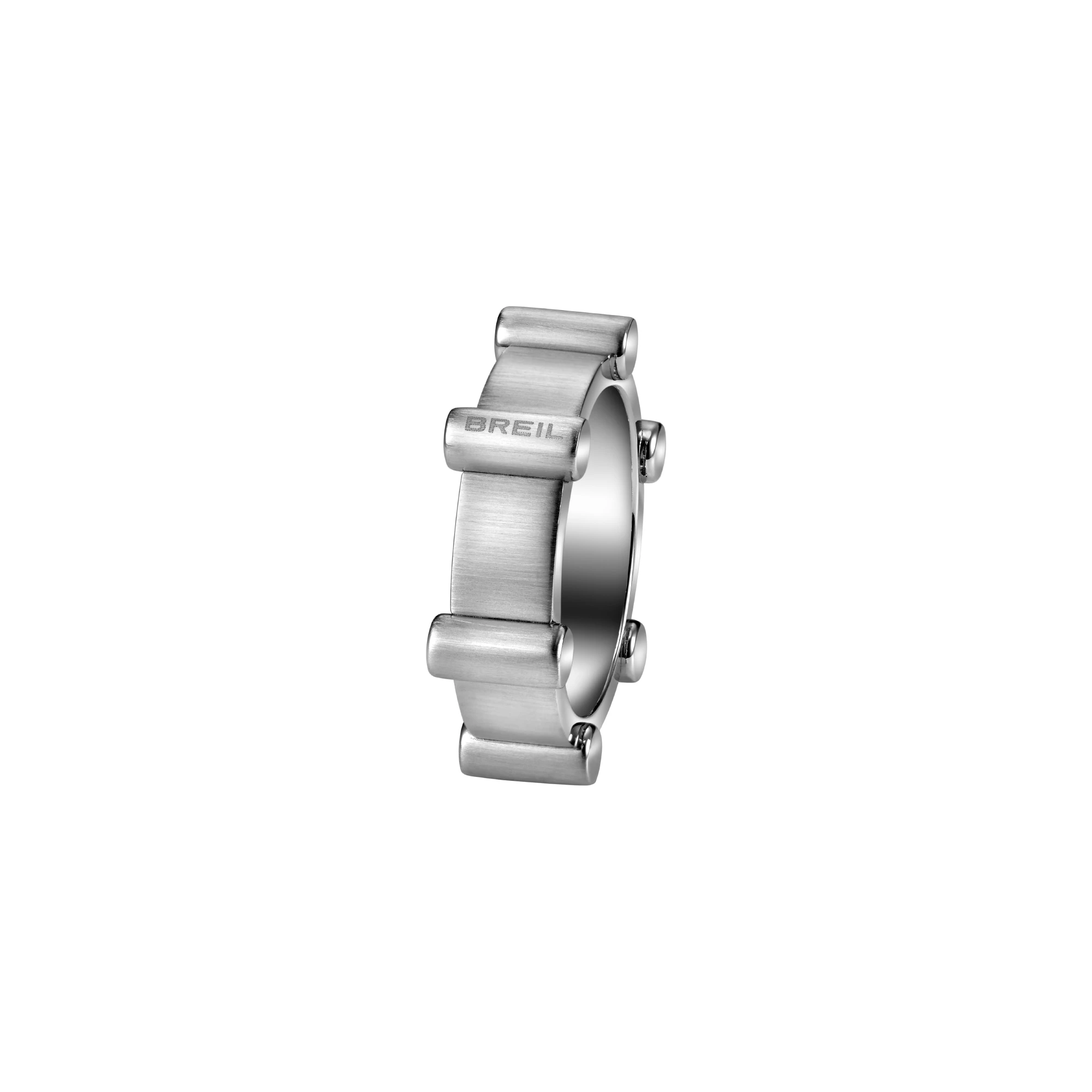 BULLET - Men's polished and satin stainless steel ring - 1 - TJ1711 | Breil