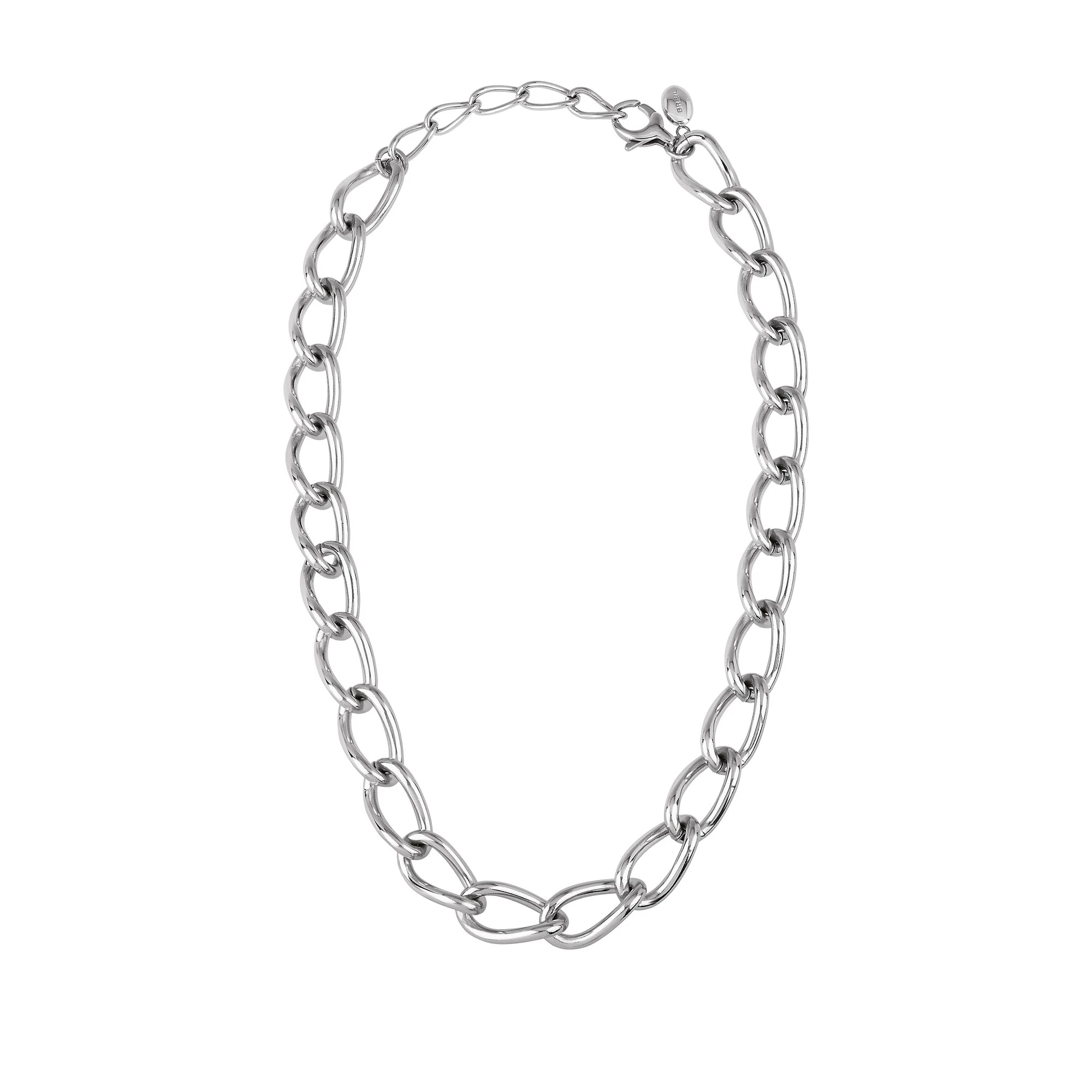 JOIN UP - POLISHED STEEL CHAIN NECKLACE - 1 - TJ2920 | Breil
