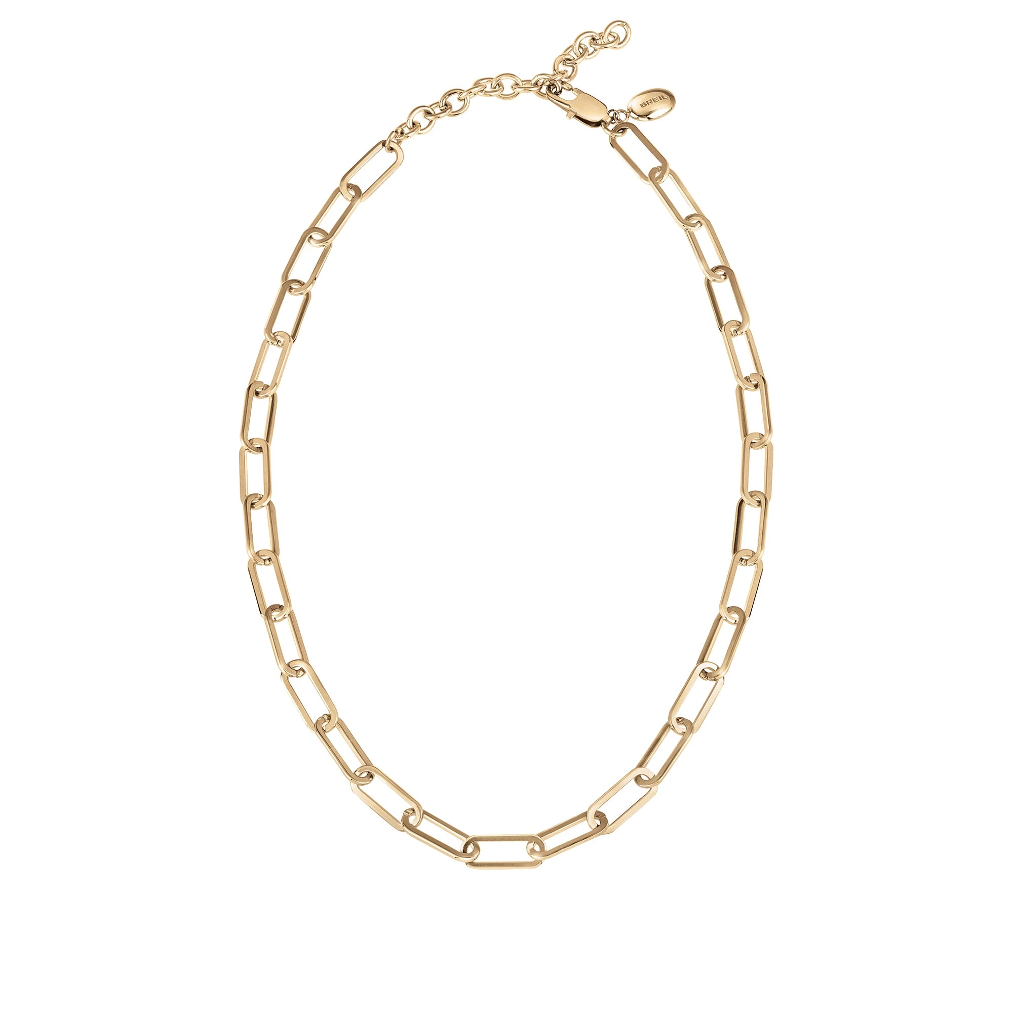 JOIN UP - IP GOLD POLISHED STEEL CHAIN NECKLACE - 1 - TJ2928 | Breil