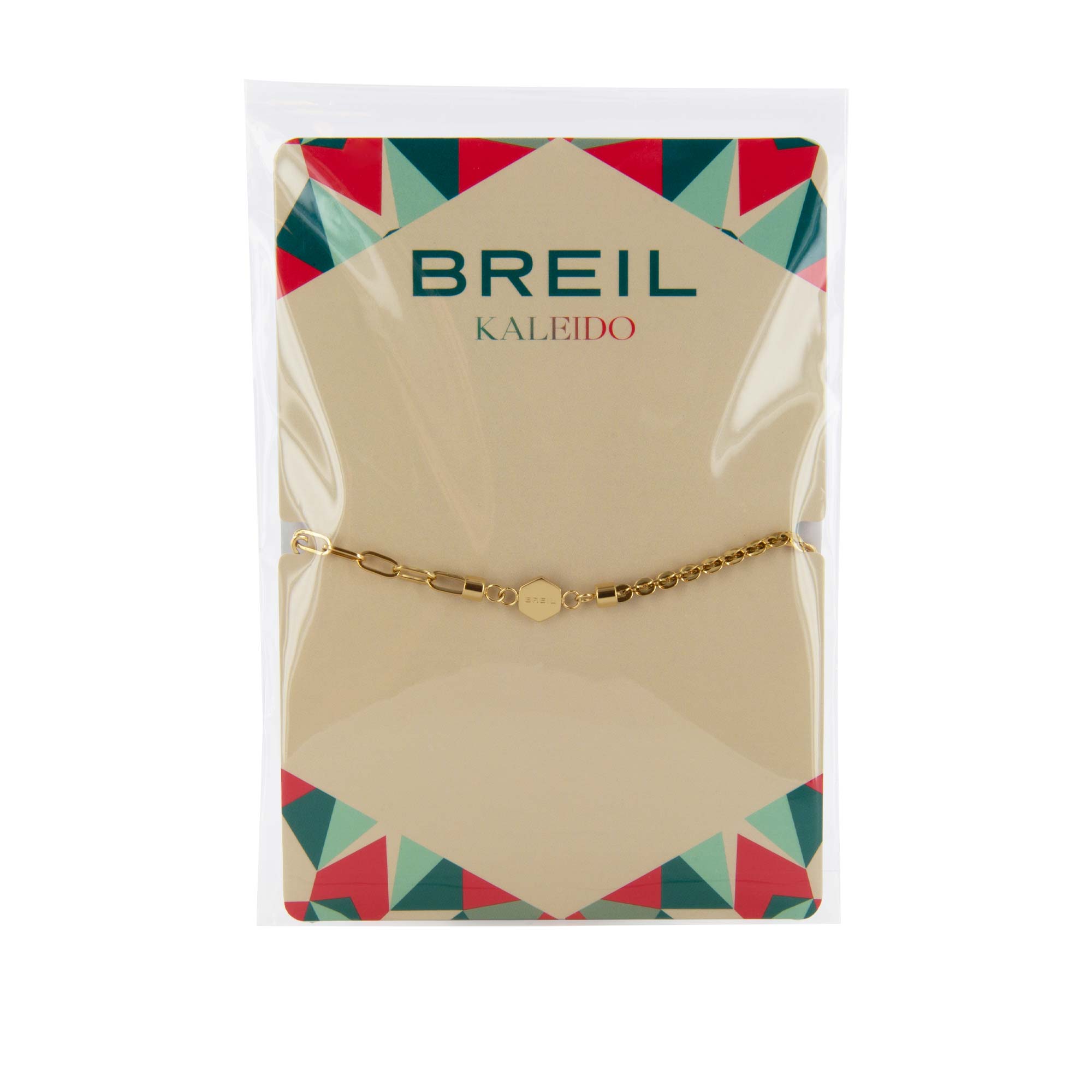 KALEIDO - IP GOLD STEEL BRACELET WITH PURPLE AMETHYST - 4 - TJ2999 | Breil