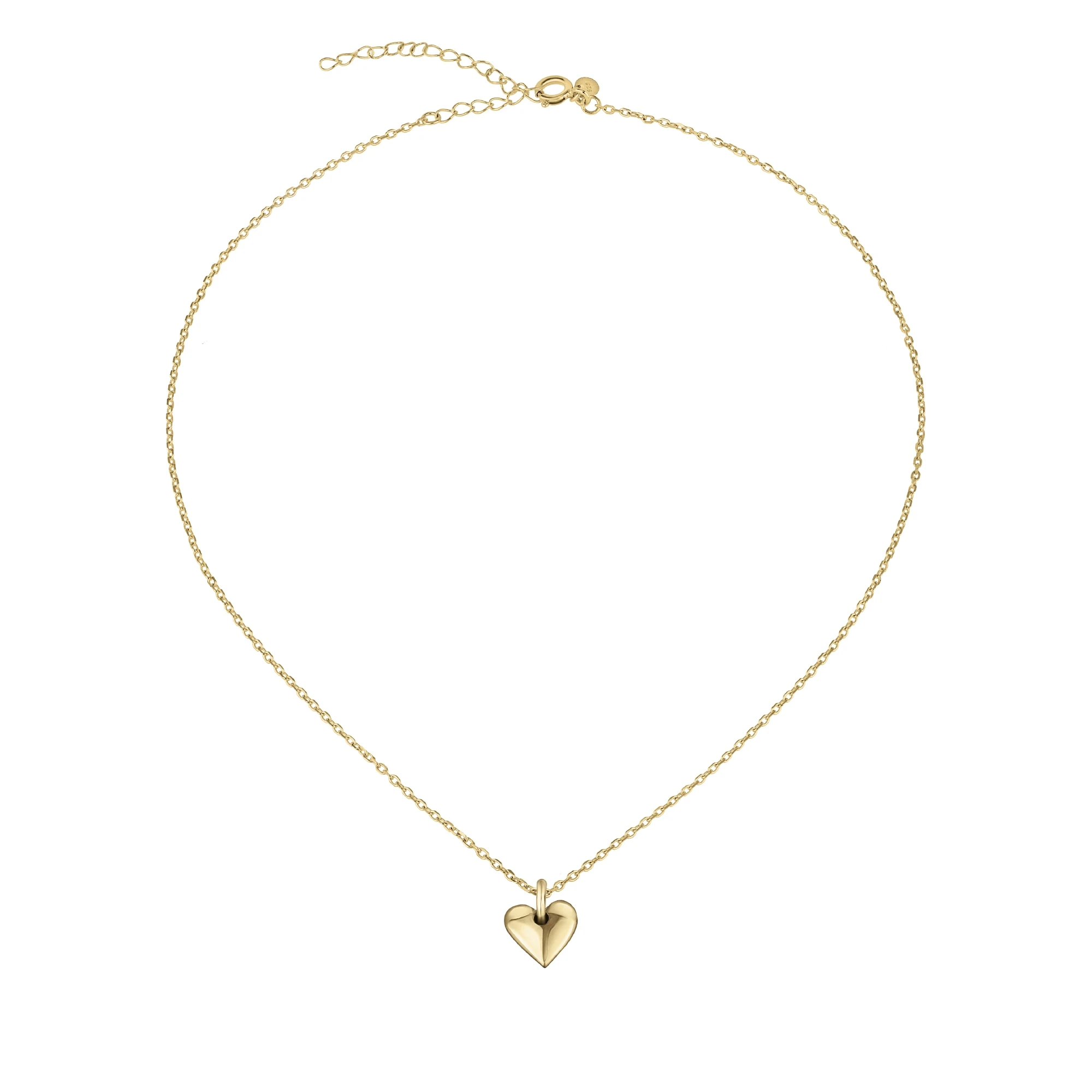 DARLING - 18K GOLD PLATED SILVER CHAIN WITH PENDANT - 1 - TJ3154 | Breil