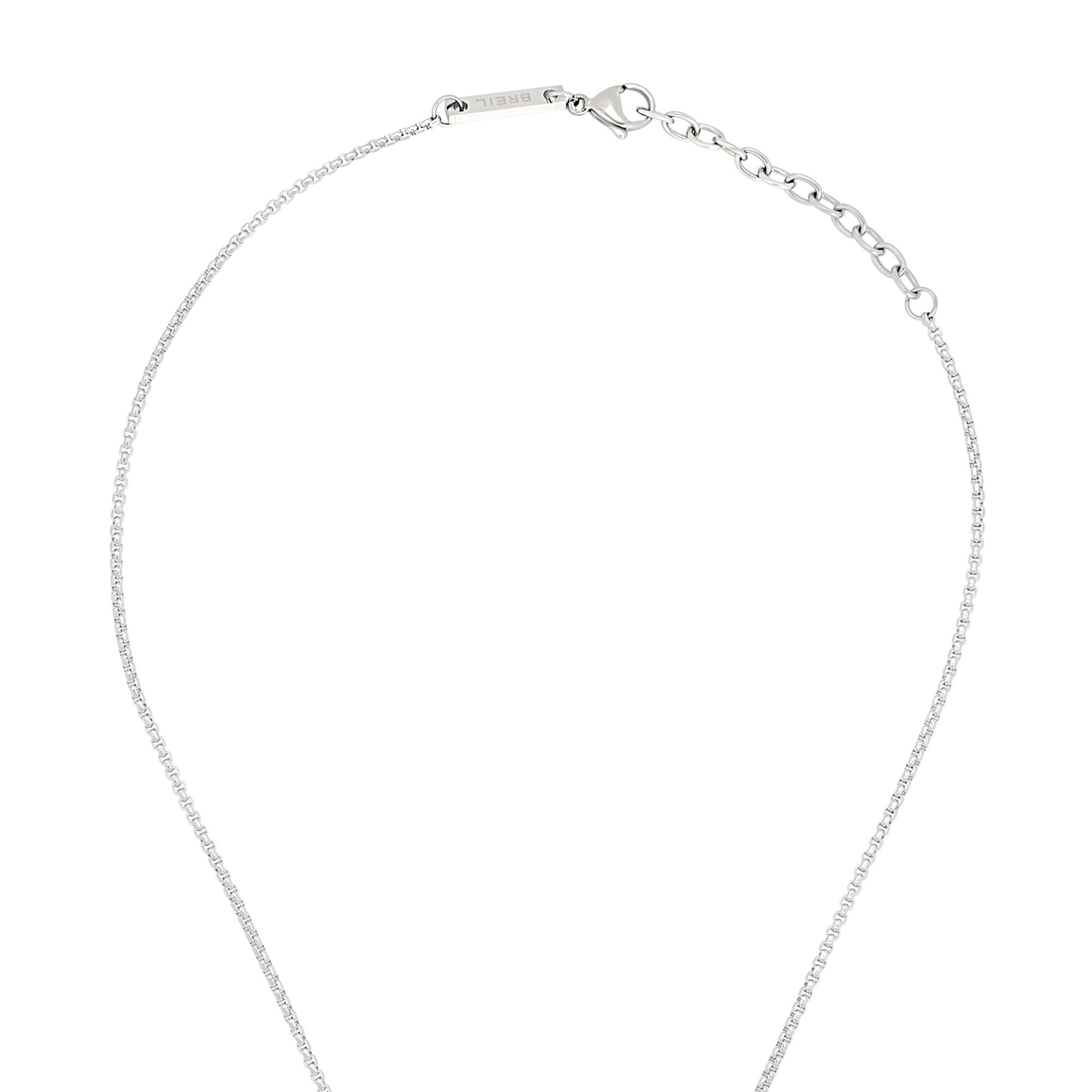 LIGHT ROW - STAINLESS STEEL NECKLACE WITH CUBIC ZIRCONIA - 3 - TJ3360 | Breil